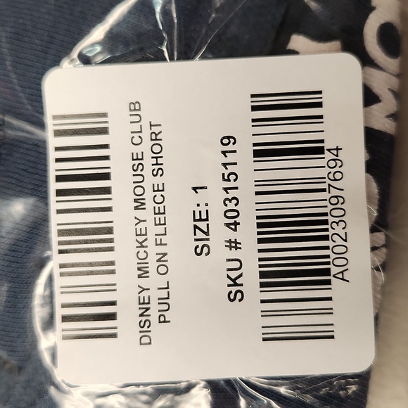 ❤️NWT VINTAGE TORRID SHORTS - MICKEY MOUSE CLUB - PULL ON FLEECE - PLUS SIZE - Picture 9 of 16